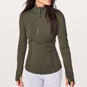 NWT Lululemon define jacket dark olive